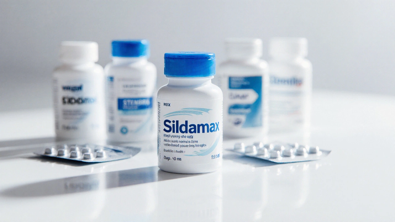 Sildamax vs Other ED Medications: 2025 Comparison Guide