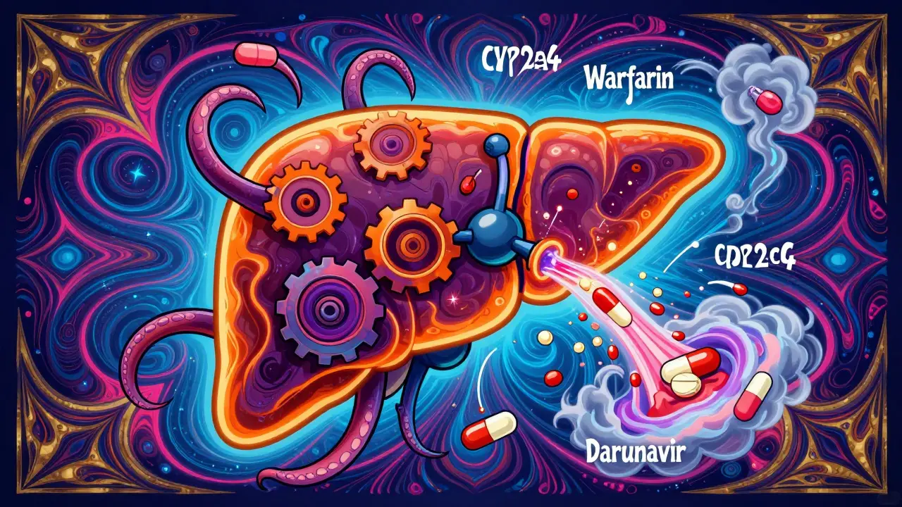 Rifampin Induction: How It Lowers Anticoagulant and Antiviral Levels