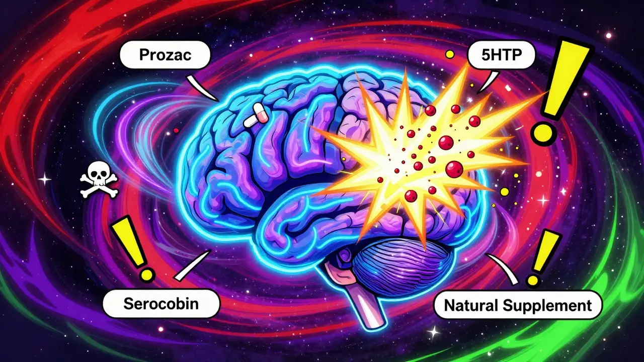 5-HTP and SSRIs: Why Combining Them Can Cause Serotonin Syndrome